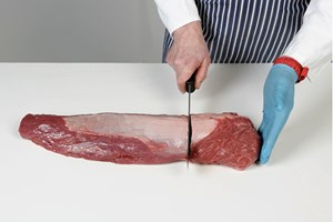 Rump Fillet with silver gristle Meat Cut Spec Step 2
